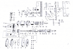 Съставни части на реле вентил за КЕ2