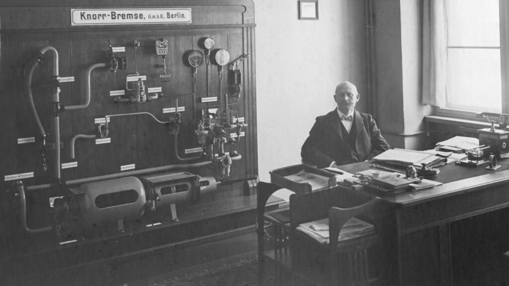  Knorr-Bremse, основана в Берлин през 1905 г. от Георг Кнор