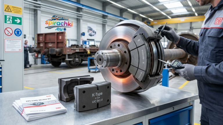 Спирачни компоненти в железопътния транспорт: Калодки и накладки